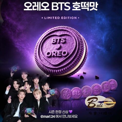 韩国Oreo联名BTS奥利奥夹心饼干