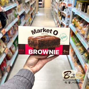 韩国好丽友Market O巧克力布朗尼蛋糕6件装120g