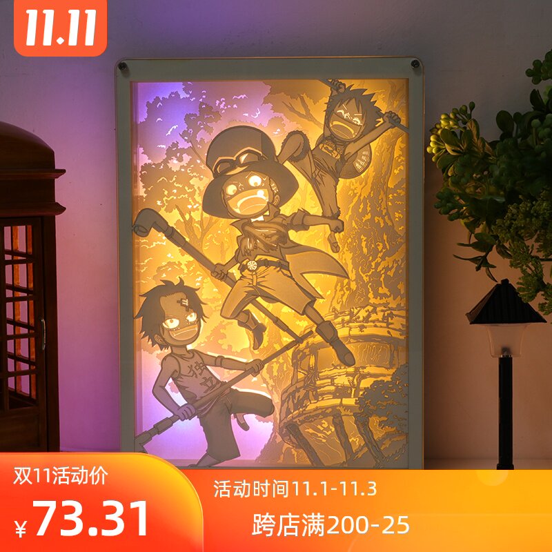 One Piece Monkey D Luffy Exelon Saab Three brothers Redhead Shanks periphery Garage Kit comic Night light birthday giftin the Play mode/Anime/Periphery/cos/Board games , Hand to do/Toy/Dolls/BJD/Soldier , Other hand do  category - from Buy2taobao.com to provide professional Taobao agent buy service