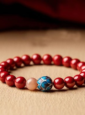 静修缘男女朱砂S925银时尚