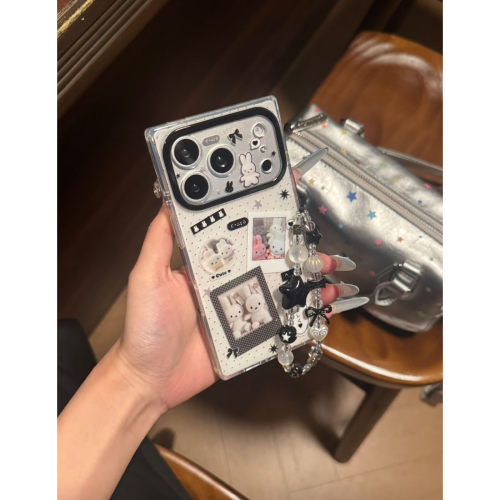 苹果韩系波点米菲全包防摔手机壳