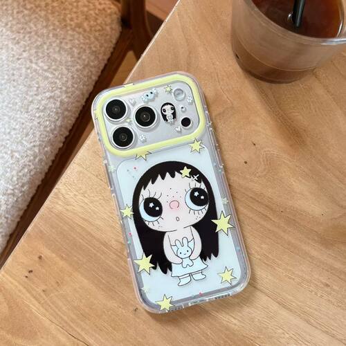 韩系星星小玉iPhone全包防摔软壳