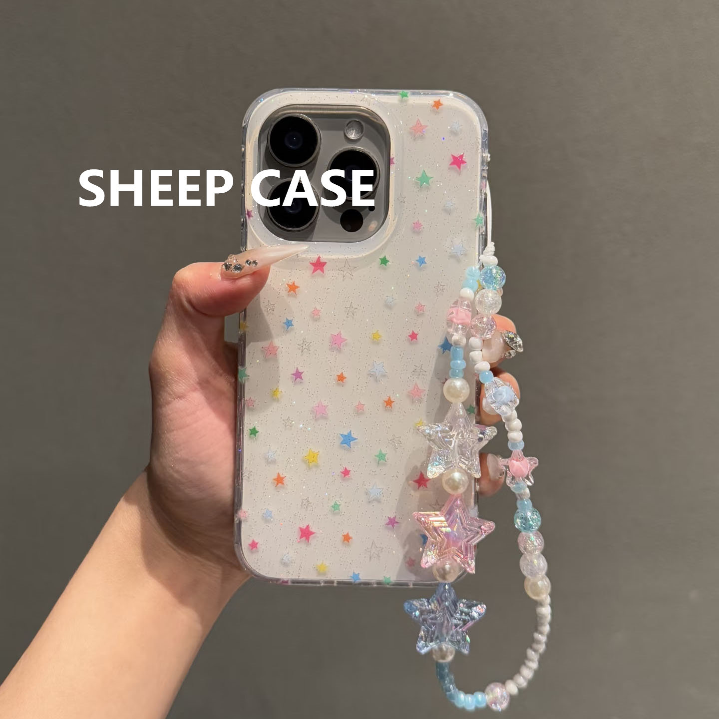 ins风少女心手机挂饰甜美手机链百搭ccd相机挂件小众手机挂绳女款