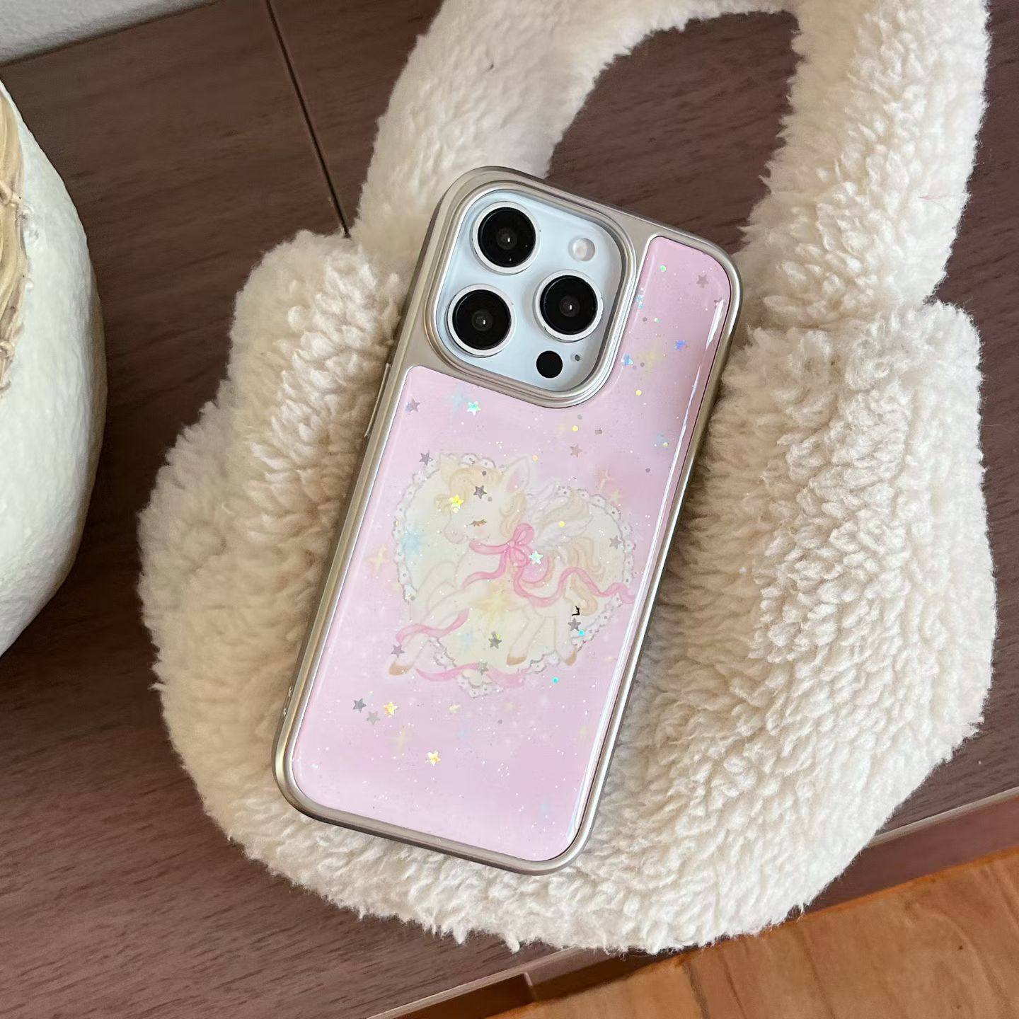 闪粉亮片蝴蝶结小马适用iPhone17ProMax苹果17手机壳滴胶16电镀15少女16promax防摔新款15pro保护套16pro/14,3C数码配件,手机保护套/壳,淘宝优惠券,粉丝福利购,淘宝优惠卷