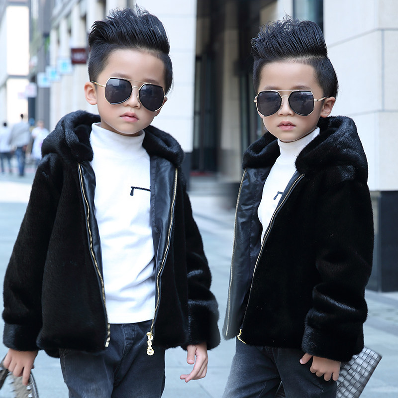 2025秋冬儿童绒水貂毛仿皮草中大童外套加厚宝宝毛毛男童大衣加棉,童装/婴儿装/亲子装,皮草/仿皮草,淘宝优惠券,粉丝福利购,淘宝优惠卷