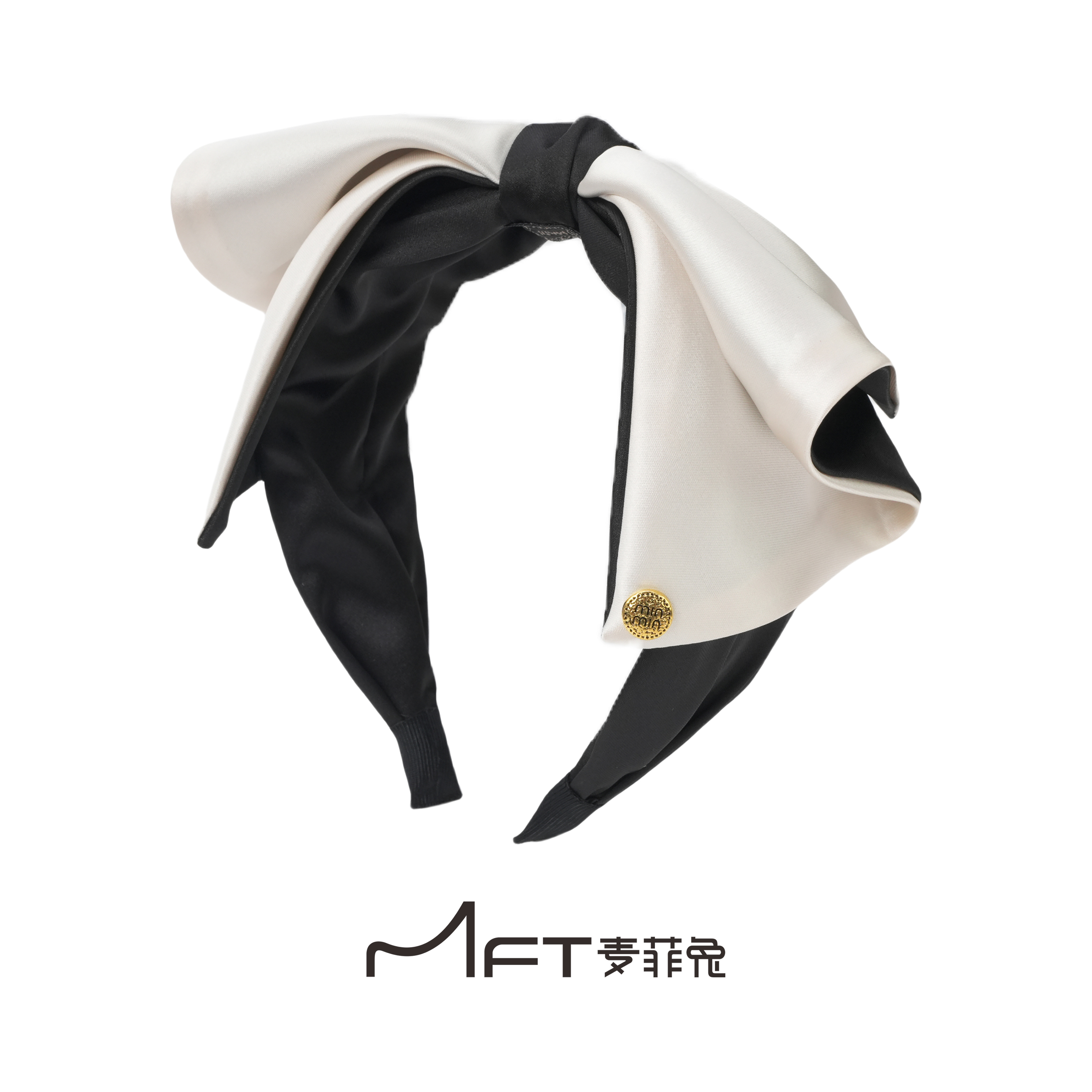 兰壹壹时尚芭蕾发箍韩系缎面宽边大蝴蝶结发箍千金公主高颅顶发饰