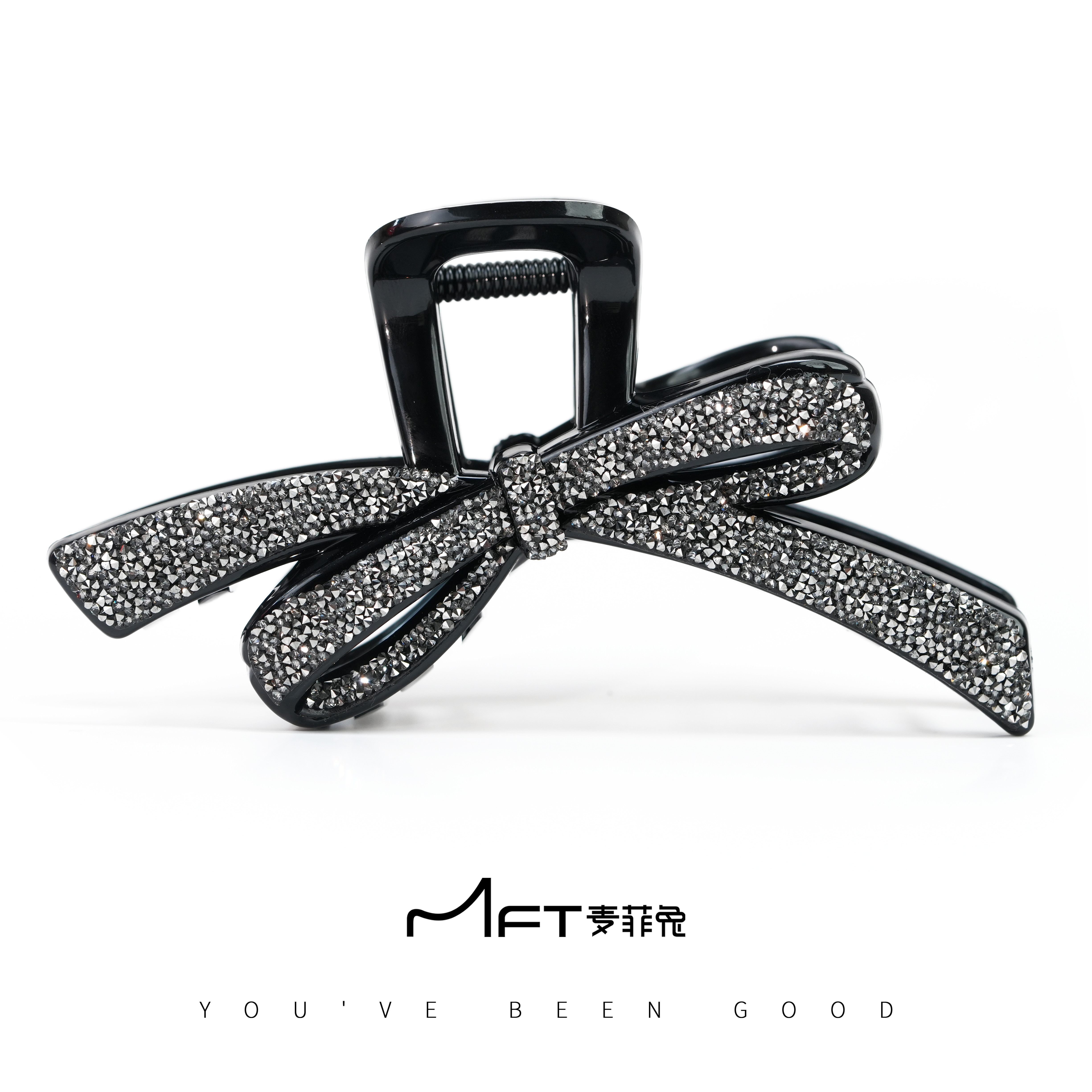 满钻高级重工后脑勺盘发夹兰壹壹