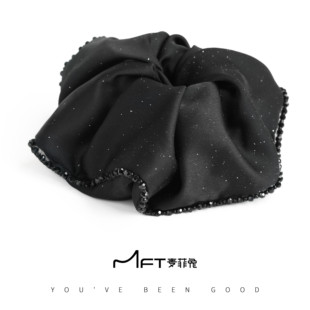 兰壹壹伊秋发圈复古法式星空质感大肠发圈高级感气质发饰头饰发绳