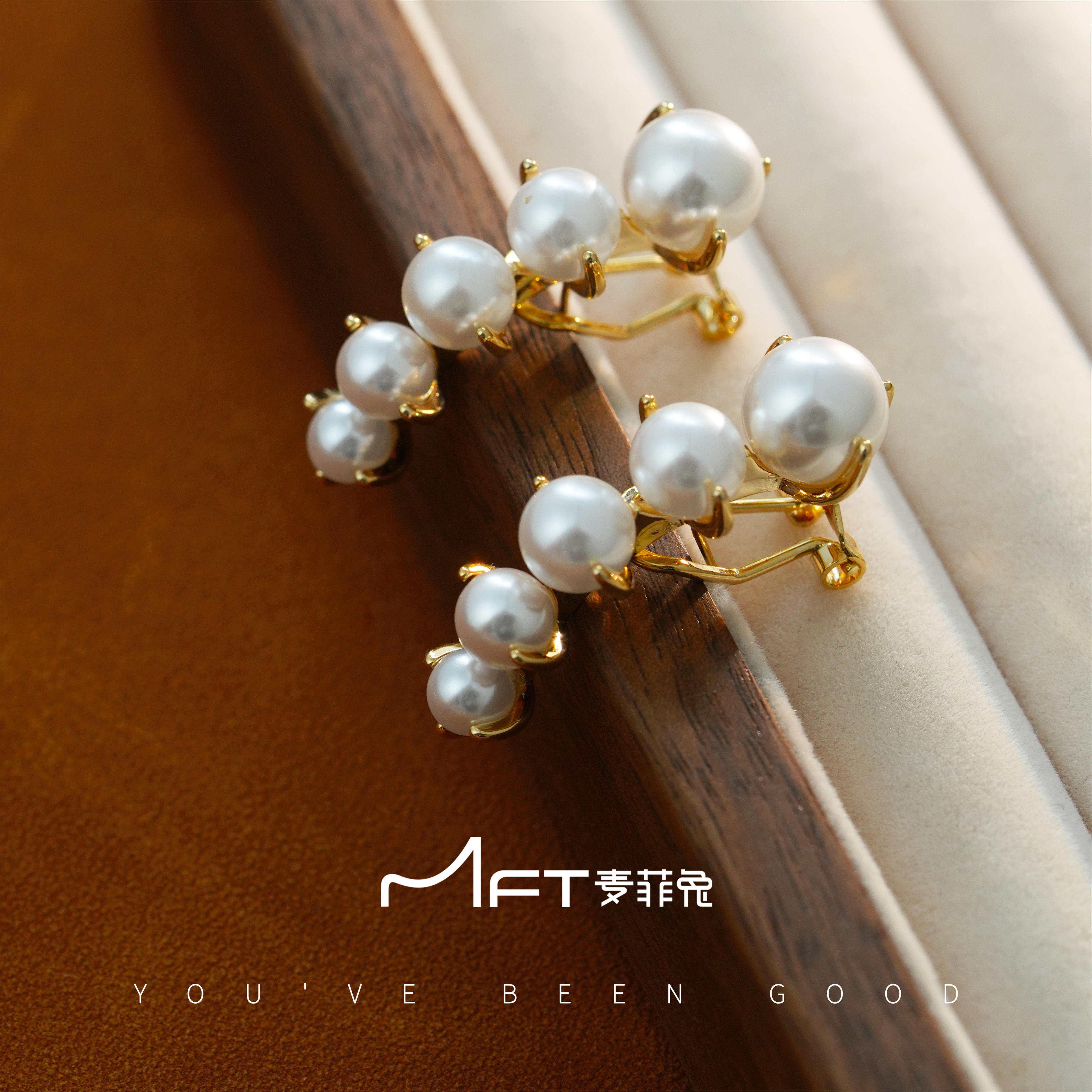 兰壹壹大嫂同款小团子耳环珠珠耳针款耳钉