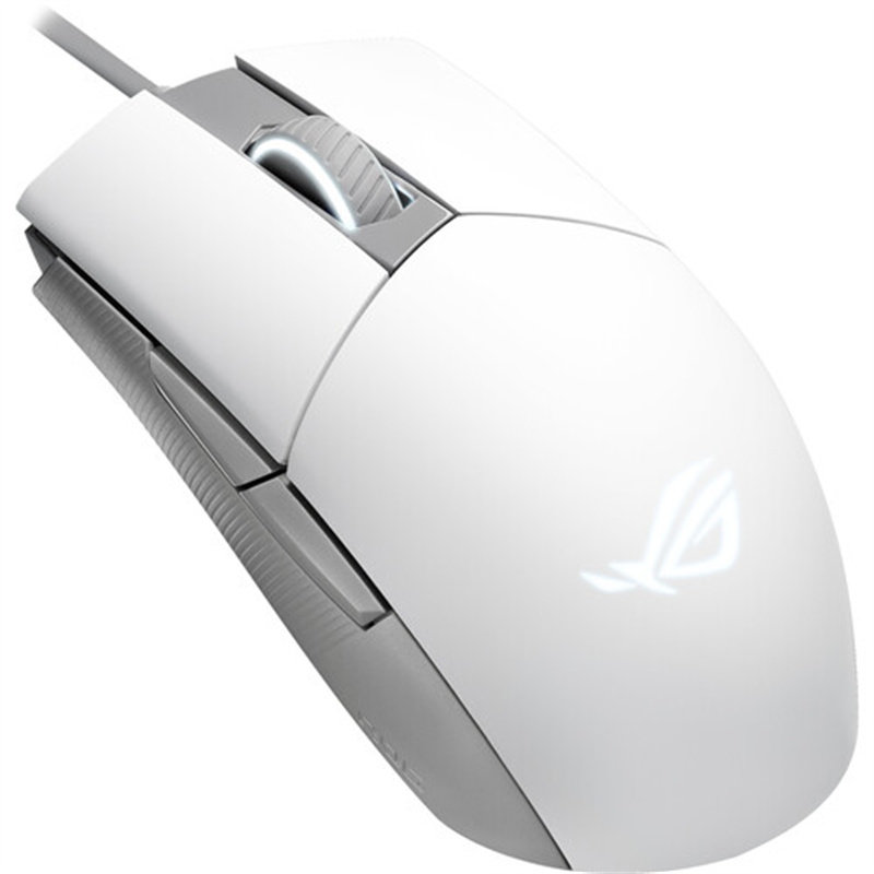 ASUS|ASUS ROG STRIX IMPACT II 유선 마우스 경쟁력 있는 프로그래밍 가능 USB 인터페이스 흰색