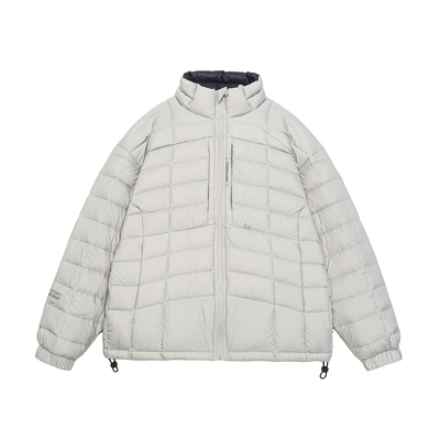 2025冬季排骨轻便立领羽绒服男款90白鸭绒情侣轻薄保暖大码外套男