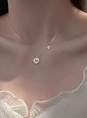 日韩ins风时尚简约锁骨链