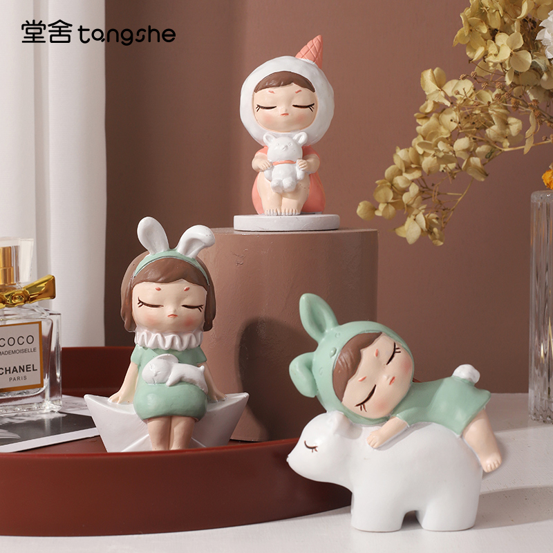 少女心可爱风ins儿童房小摆件