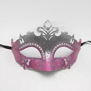 化装舞会面具半脸女款面罩蒙面情趣眼罩高档舞台晚会直播道具礼品