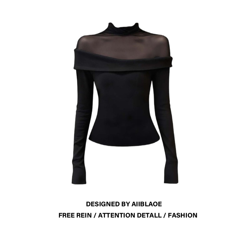 大码胖mm性感辣妹显瘦气质长袖T恤女春季高级感时尚绝美内搭上衣,女装/女士精品,大码内搭,淘宝优惠券,粉丝福利购,淘宝优惠卷