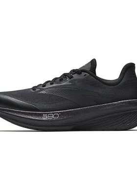 安踏二区心率80跑鞋男长距离轻量8训练鞋耐磨运动鞋正品112615555