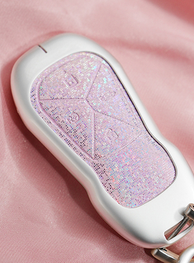 适用小鹏p7钥匙套p5新款g3高级g3i女x9壳扣g9/p7i幻彩镭射p03 g6