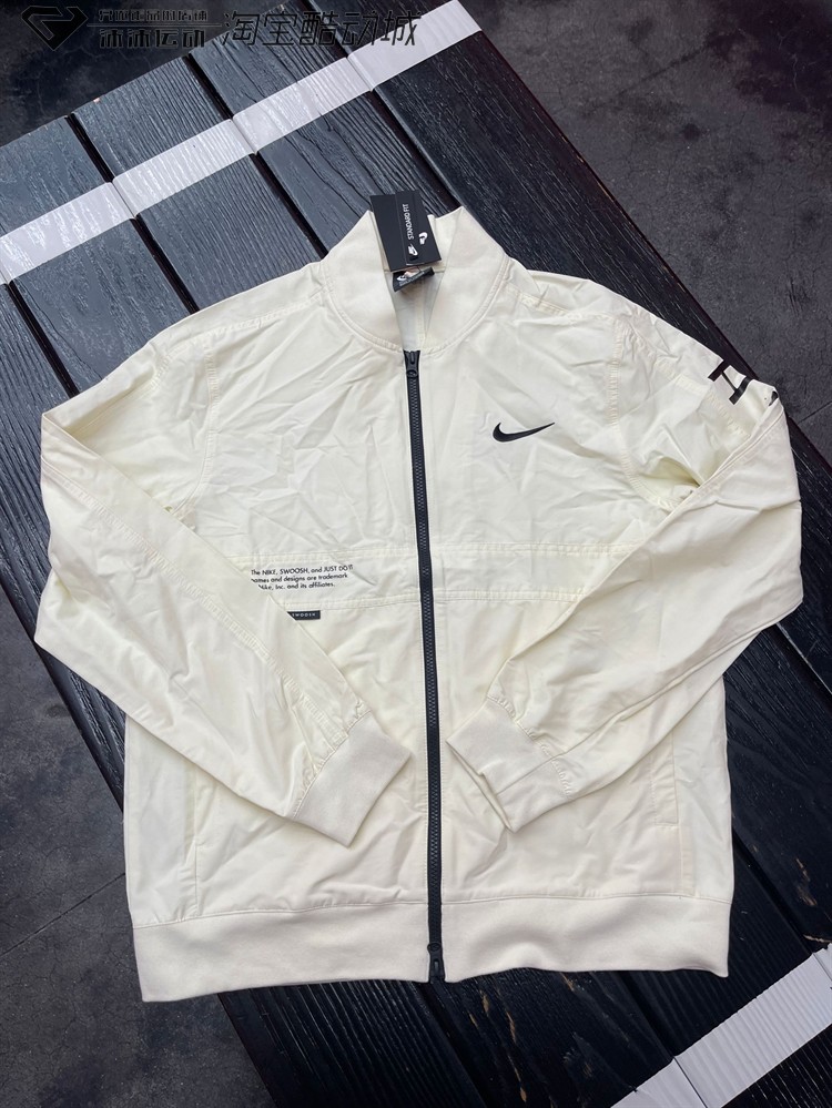 现货Nike Swoosh 耐克断勾男子潮流休闲茄克运动外套 DJ5368-110 运动服/休闲服装 运动茄克/外套 原图主图