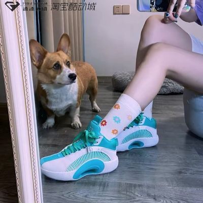 Nike郭艾伦同款薄荷绿女子篮球鞋