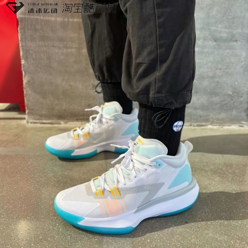 Nike/耐克 Jordan ZION 1 PF 男子缓震运动篮球鞋 DA3129-101-100 运动鞋new 篮球鞋 原图主图