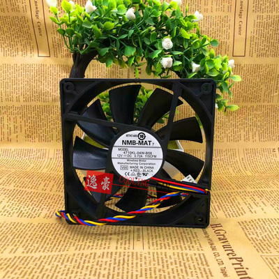 4710KL-04W-B56 NMB 12V 0.72A四线pwm温控12CM暴力散热风扇12025