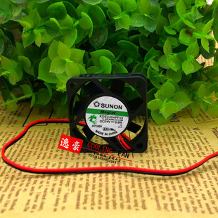 SUNON建准KDE2404PFV3三线报警变频静音4CM散热4010风扇24V 0.9W