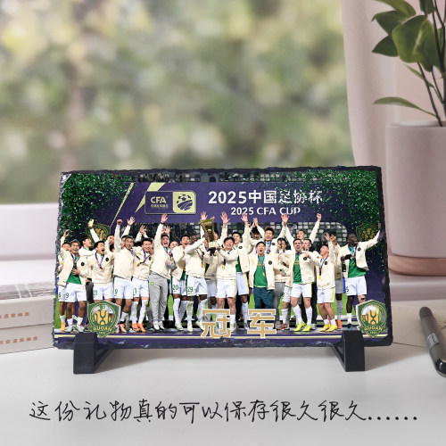 亚冠国安纪念摆件球迷用品
