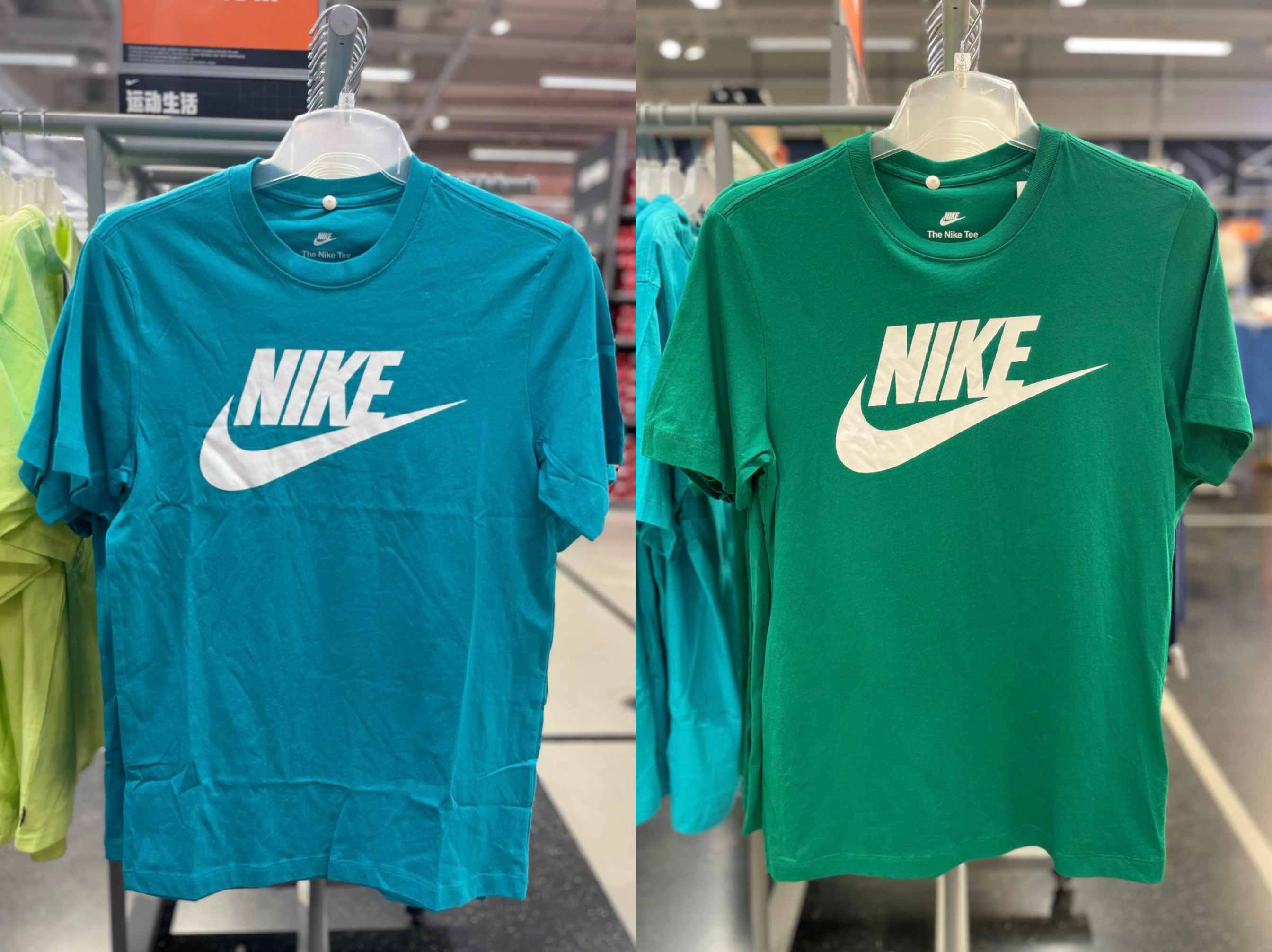 文文正品Nike耐克男女生经典款纯棉舒适运动休闲短袖T恤衫AR5005