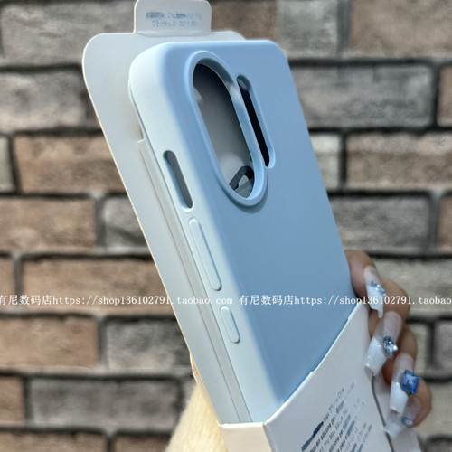 适用k13turbo奶蓝色k13turbopro手机壳k12保护套findx8s+液态硅胶pro全包oppo耐脏findx7女ultra个性findx6新