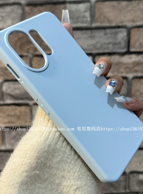 适用k13turbo复古k13turbopro手机壳保护套液态硅胶k13全包oppo奶蓝色不褪色小众个性男女