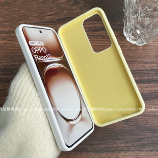 YOONIA适用reno12免息OPPO手机壳reno12pro液态硅胶保护套全包简约reno13新13pro新款reno13pro+
