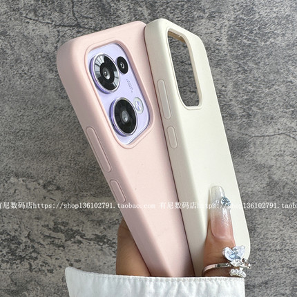 高级感适用reno13手机壳reno13pro+液态14硅胶reno12保护套reno11全包简约reno10耐脏+时尚reno9男reno8时尚7