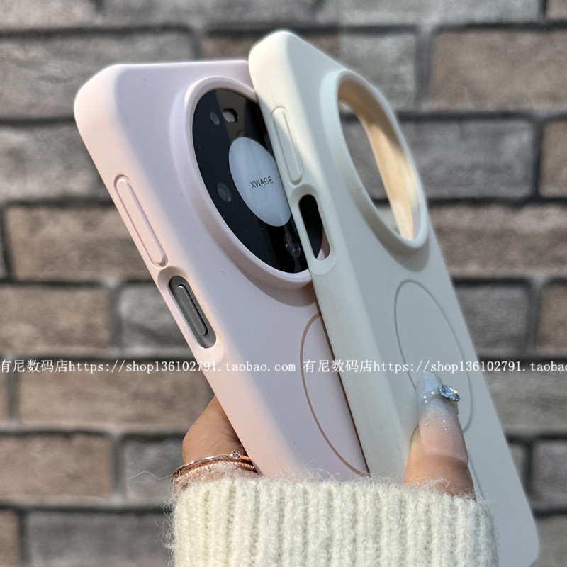 适用mate80液态硅胶mate80pro无极磁吸mate80promax手机壳华为MagSafe无线充70保护套mate60软糯pura80时尚新