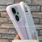 适用reno14磁吸reno14pro手机壳findx8pro液态硅胶findx8s 果冻OPPO保护套ultra无线充reno13pro软findx8s新