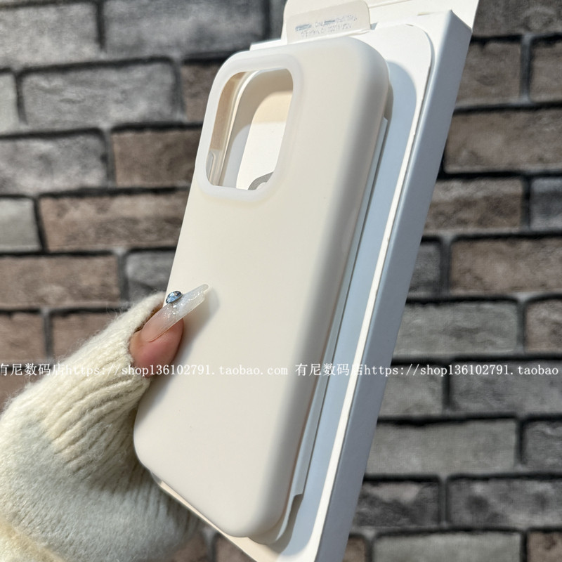 适用小米17手机壳17pro液态硅胶17promax果冻保护套全包简约纯色耐脏防摔滑雅致