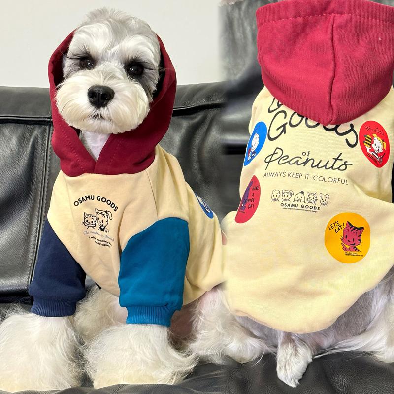 小型犬秋冬保暖衣服小狗衣服卫衣