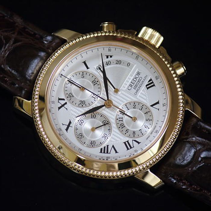 Seiko/¾«¹¤Äбí¹ó¶äÊÖ¶¯»úеÍó±í18K»Æ½ð6S74-0020¶þÊÖ±íÔ×°ÕýÆ·