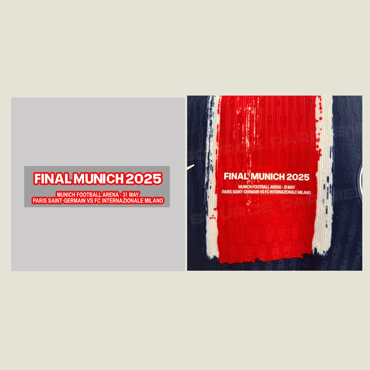 2025欧冠决赛巴黎对赛对阵国米欧冠决赛对阵小字热转印