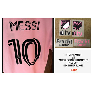 2025美职联决赛卫冕迈阿密对赛对温哥华白浪对赛小字10号梅西印号