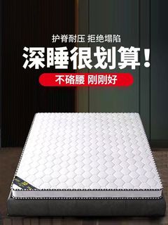 椰棕床垫双人环保棕垫1.8米软硬适中1.5m加厚棕榈定做1.2折叠床垫