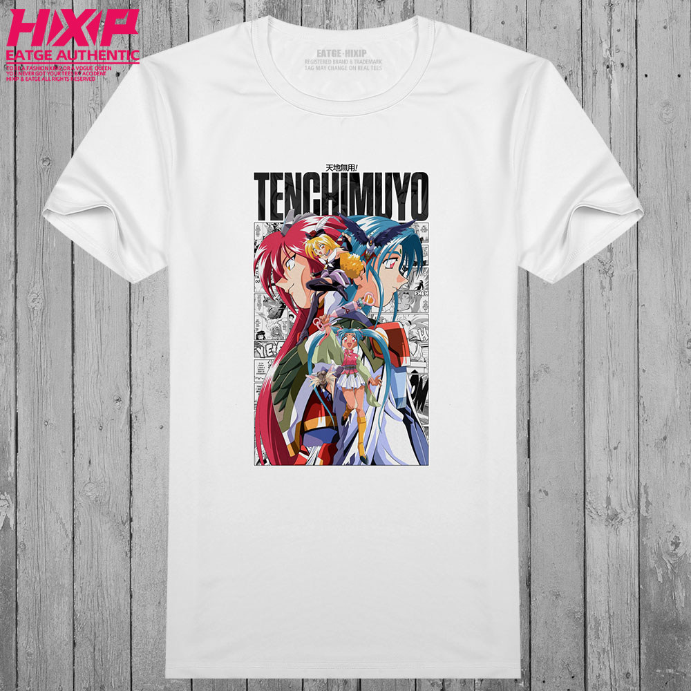 天地无用t恤80后回忆怀旧动漫tenchi universe漫画风设计纯棉体恤