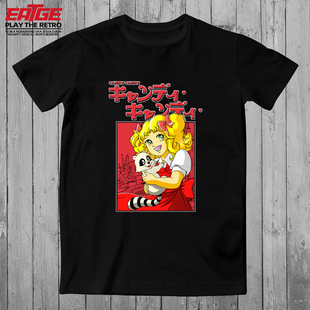 小甜甜Candy Candy体恤复古怀旧动漫漫画原创纯棉大码潮牌宽松T恤