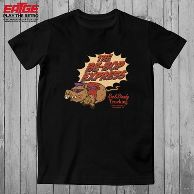 忍者神龟猪面怪搞笑朋克T恤