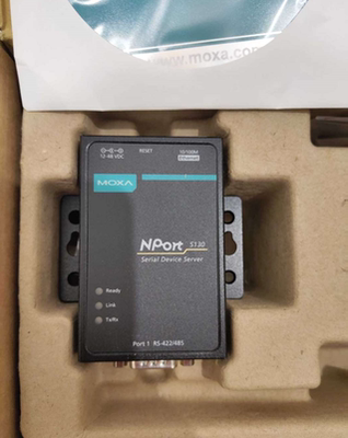 全新MOXA NPort5130 摩莎 1口RS422 485 串口服务器