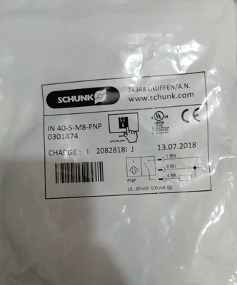 全新雄克IN40-S-M8-PNP-0301474 MMSK22-S-PNP-SA 0301044传感器