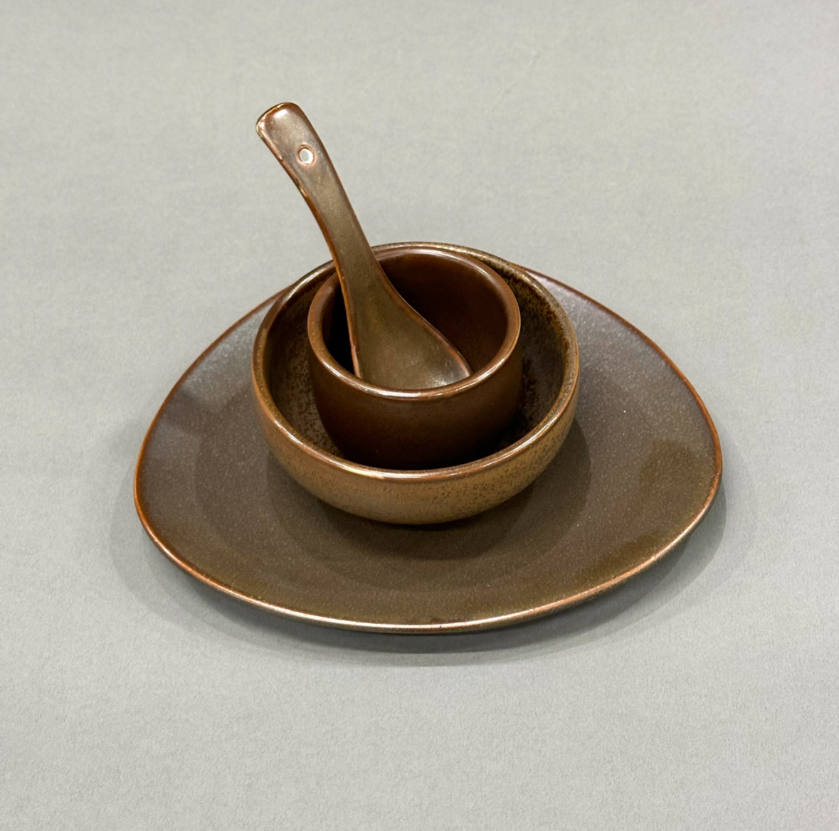 山野风创意陶瓷餐具山缓缓梅果云南贵川菜摆台三件套骨碟水杯勺子,餐饮具,盘,淘宝优惠券,粉丝福利购,淘宝优惠卷