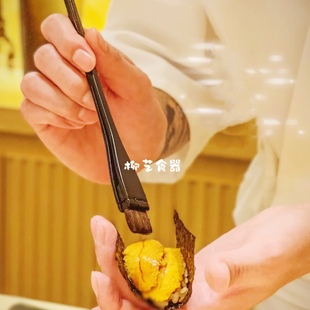 日本进口羊毛刷江户马毛刷寿司刷酱油刷怀石板前omakase料理餐具