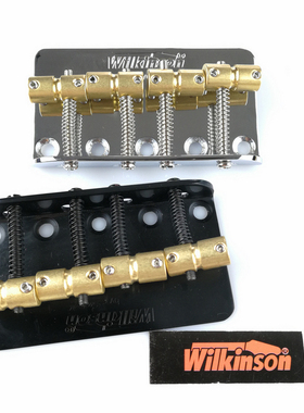 韩产 Wilkinson电贝司琴桥 威尔金森电贝斯琴桥 固定拉弦板 WBBC