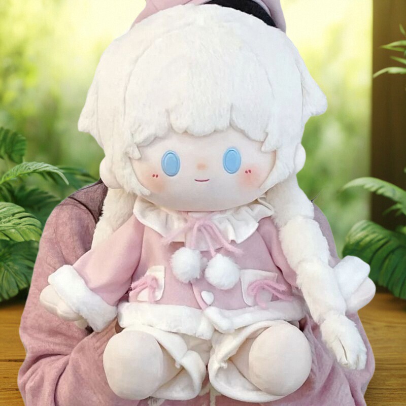 原创雪绒绒娃衣40cm棉花娃娃