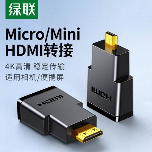 迷你miniHDMI高清线转换器